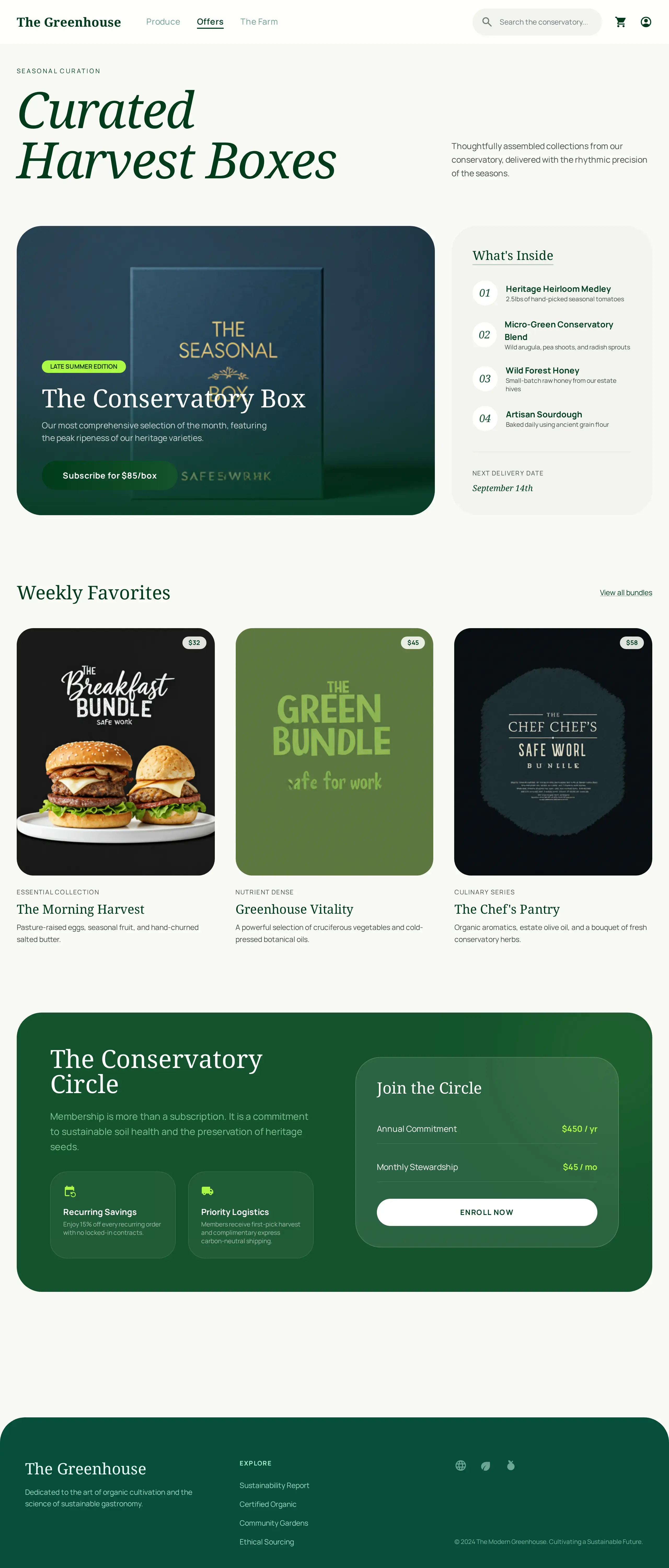 Offers - Premium Organic Store — Premium UI template designed specifically for General Stores.