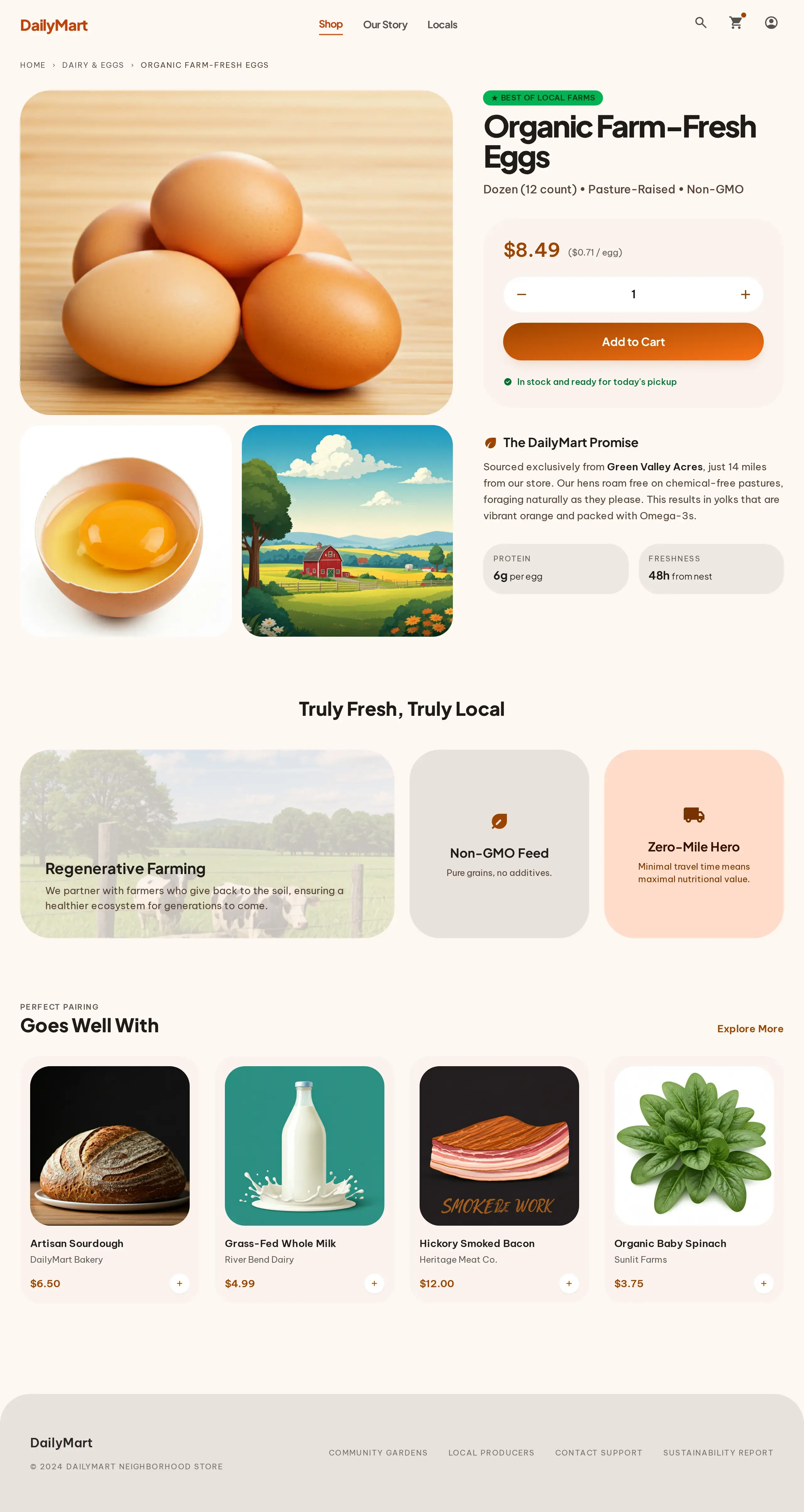Product Detail - Friendly Store — Premium UI template designed specifically for General Stores.